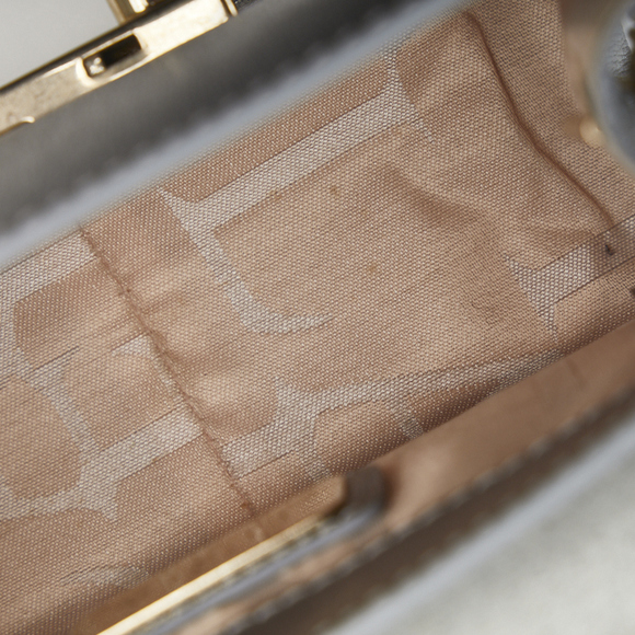 Furla Studded Leather Metropolis Flap Bag Leather Shoulder Bag in Good condition - Picture 6 of 10